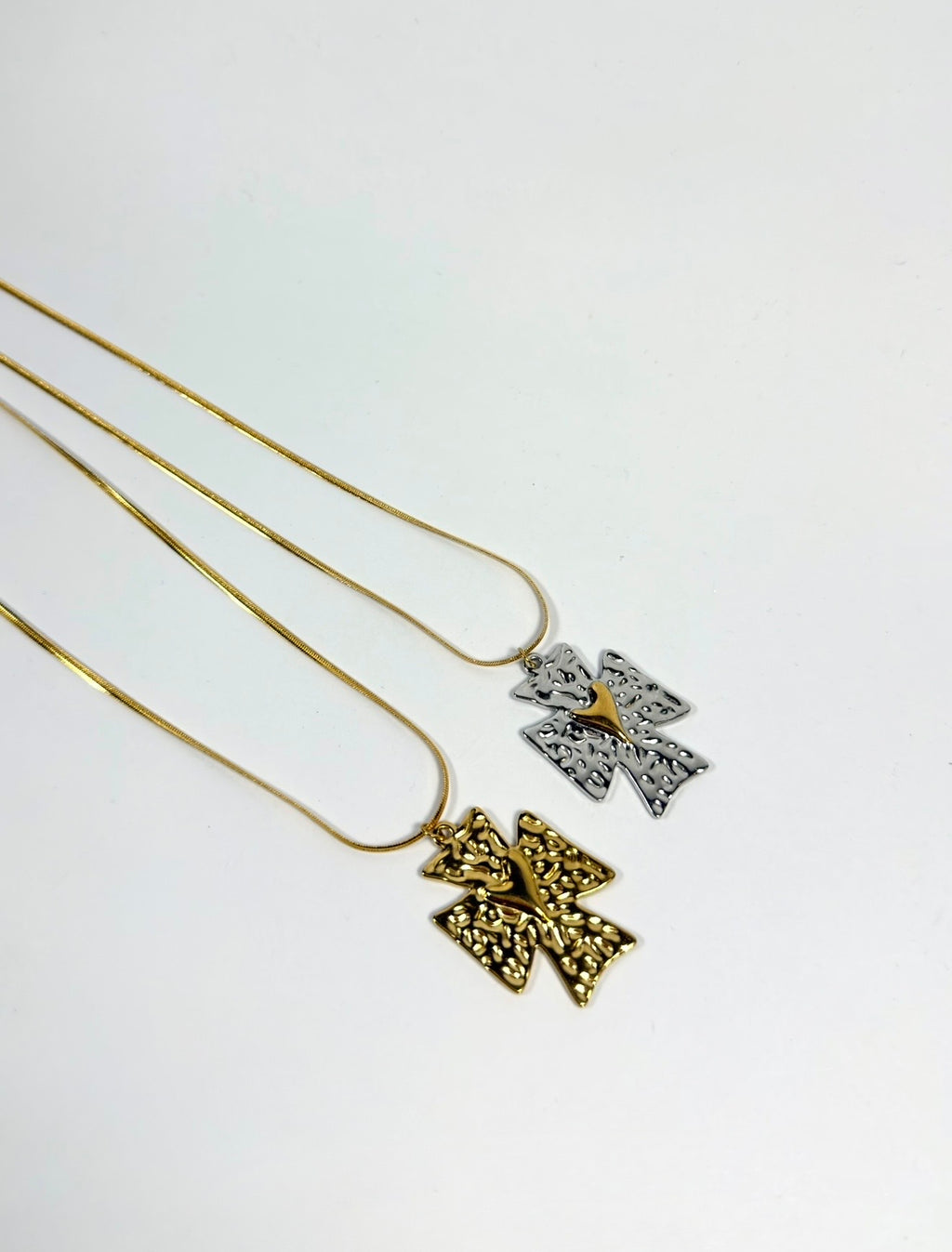 Colar Cross Heart