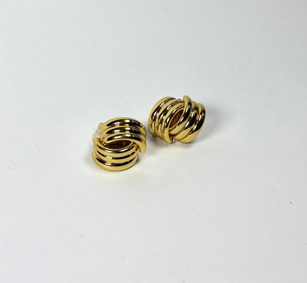 Brincos Elo Dourado