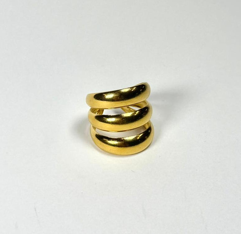 Anel Horizonte Dourado