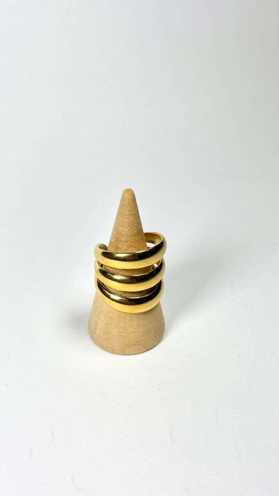 Anel Horizonte Dourado