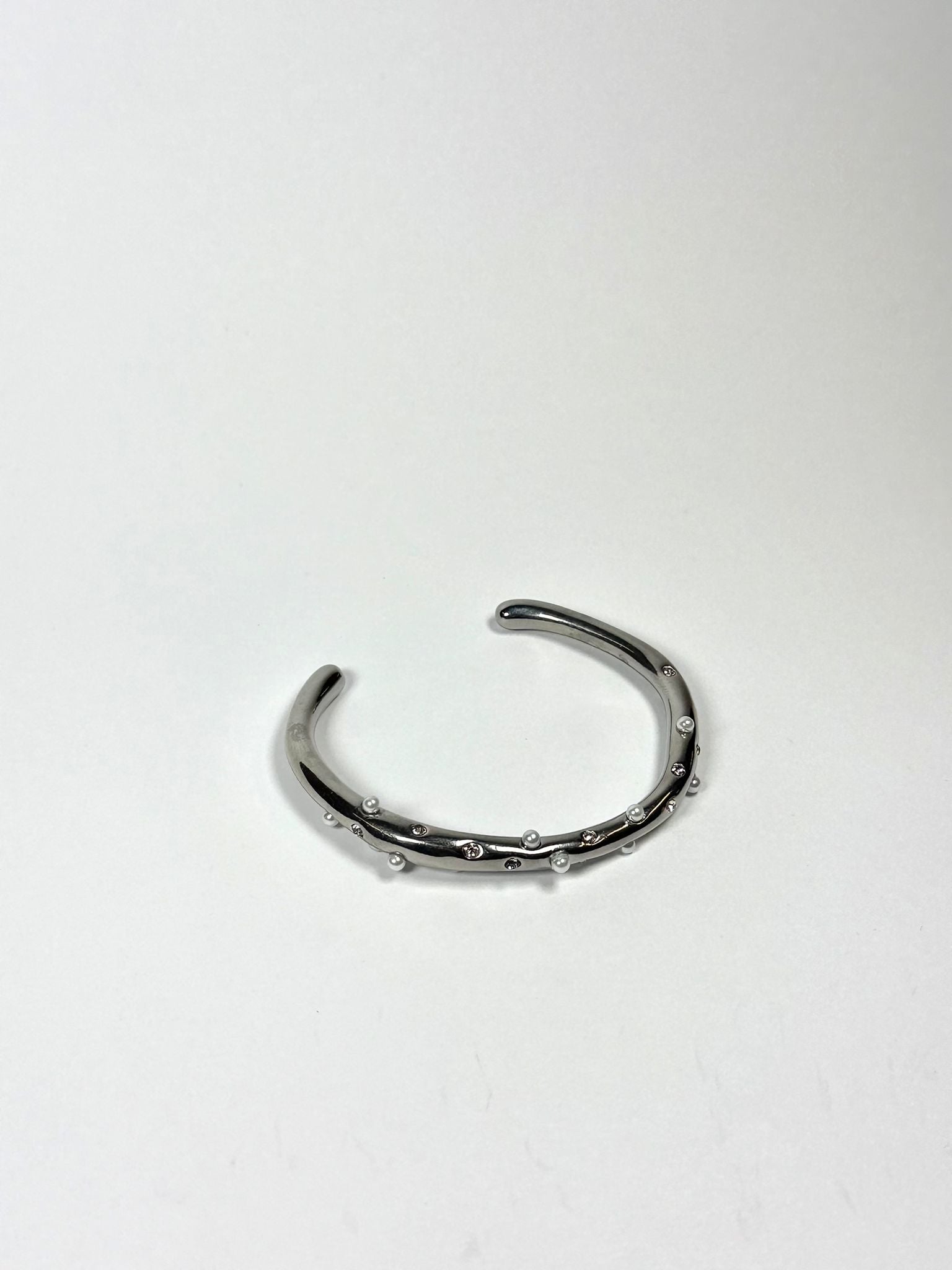 Pulseira Silver Pearl Glow
